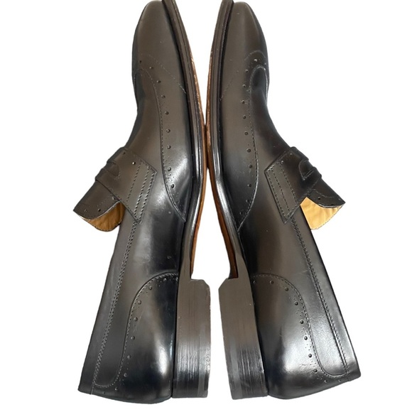 Stefano Branchini black leather men‎ shoes size 8 Authentic!! main image 2
